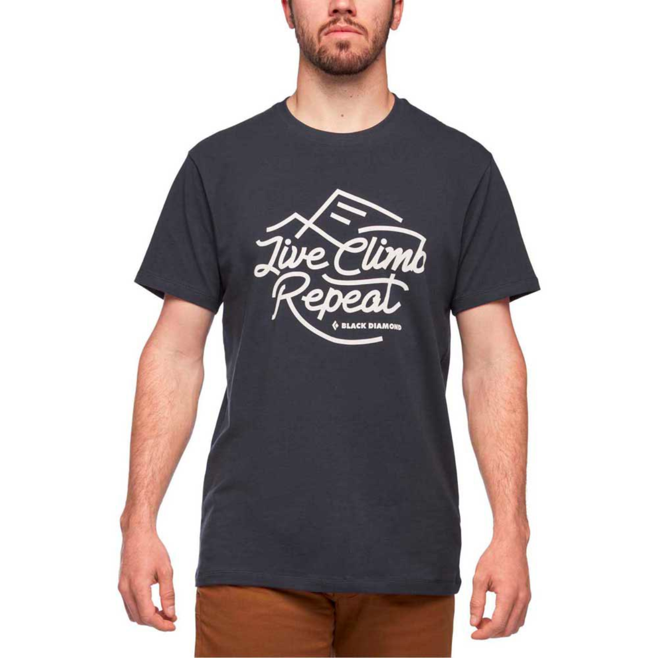 Playera Live Climb Repeat - Black Diamond