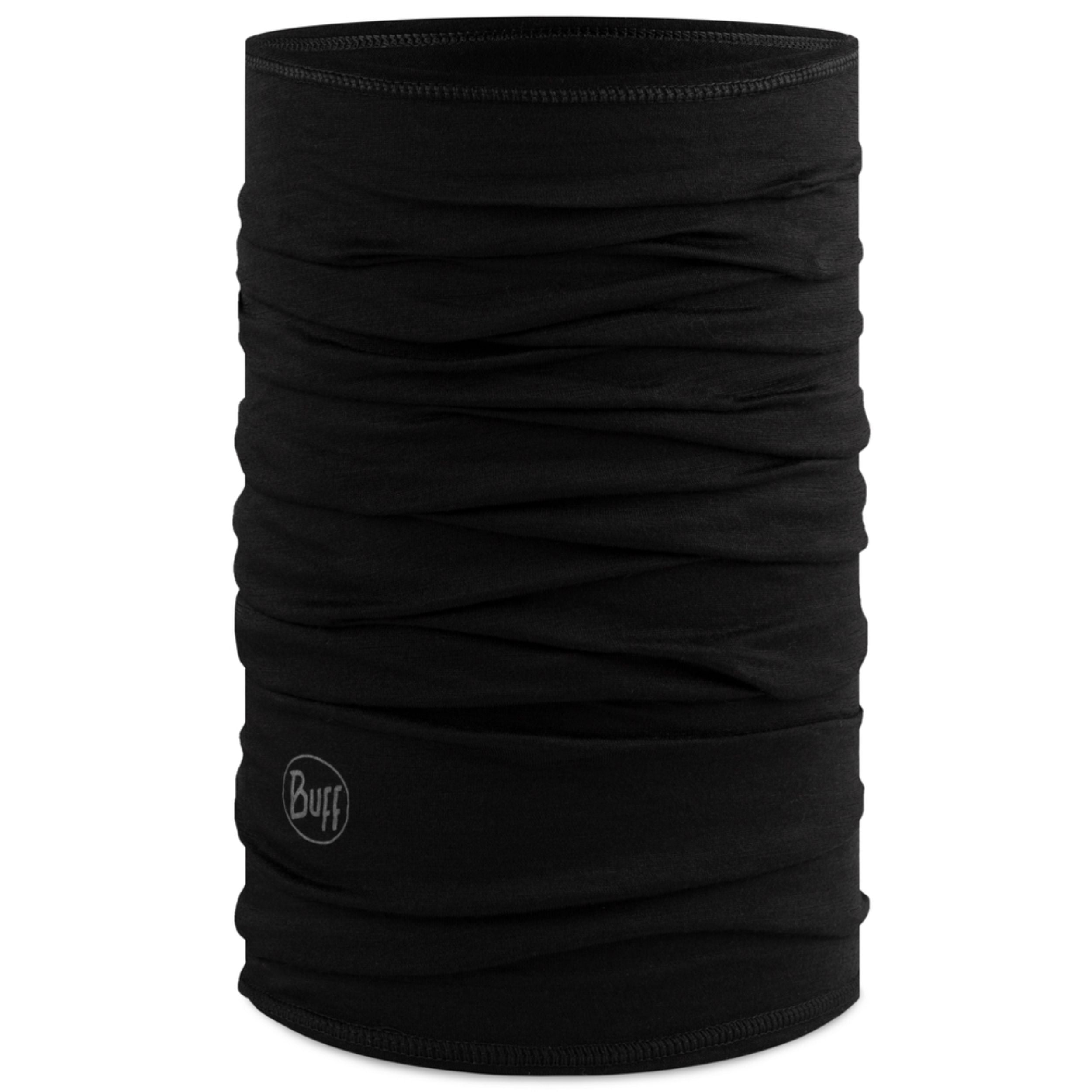 Tubular Merino Lightweight Solid Black - BUFF
