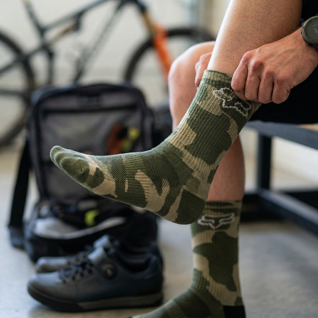 Calceta Fox Camo MTB