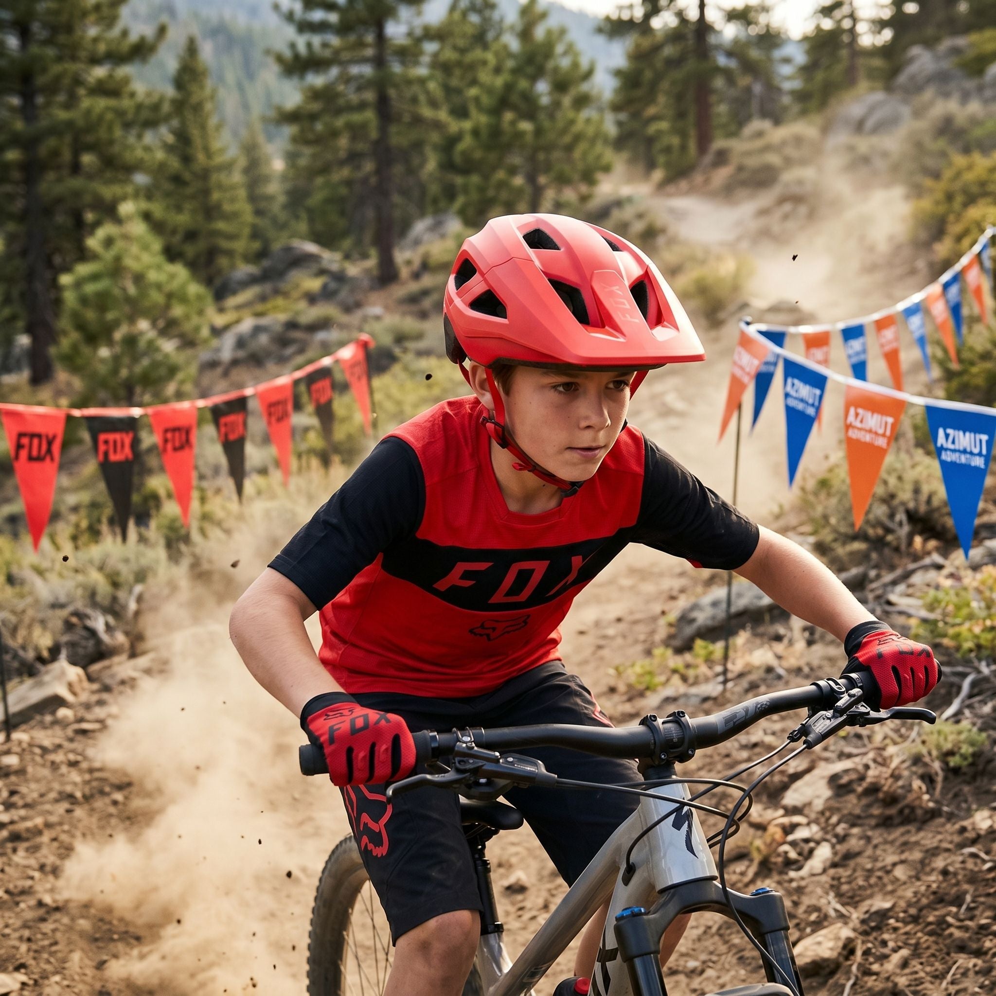 Casco Fox MTB Kids
