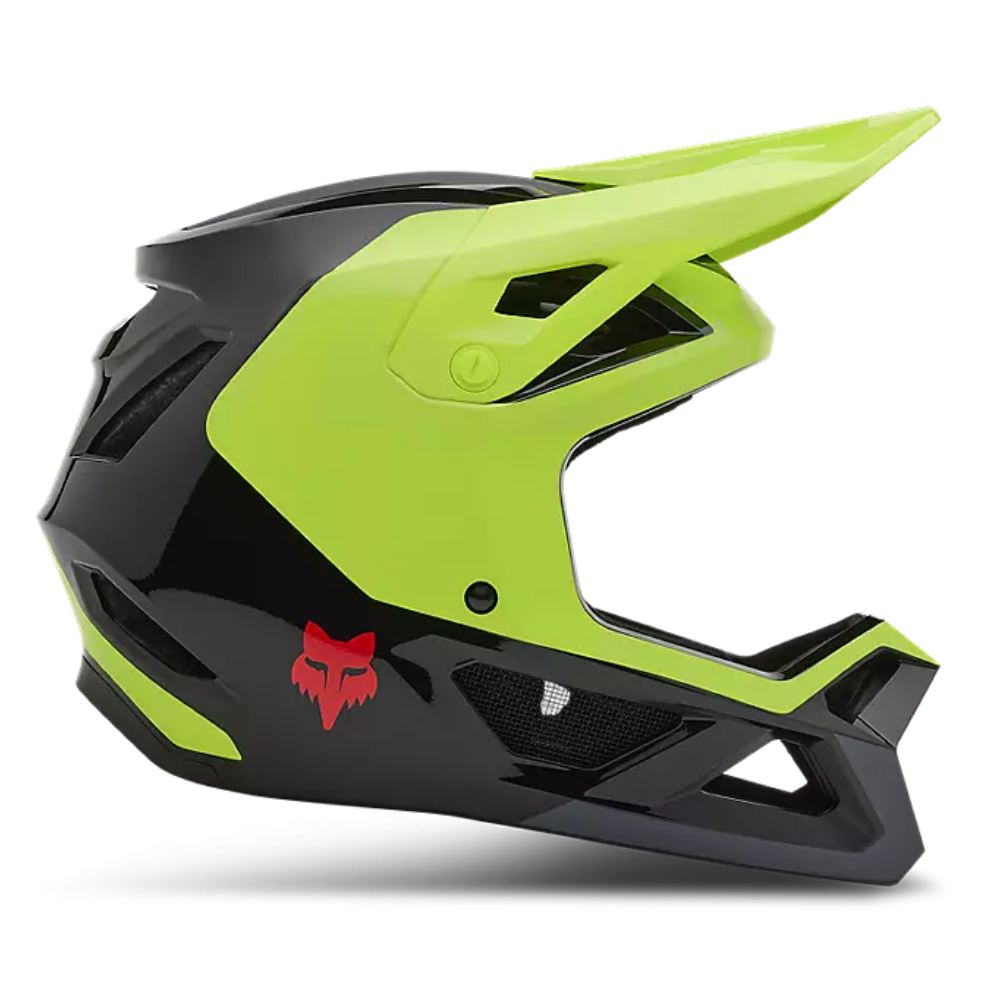 Casco Rampage Negro Amarillo Kids - Fox
