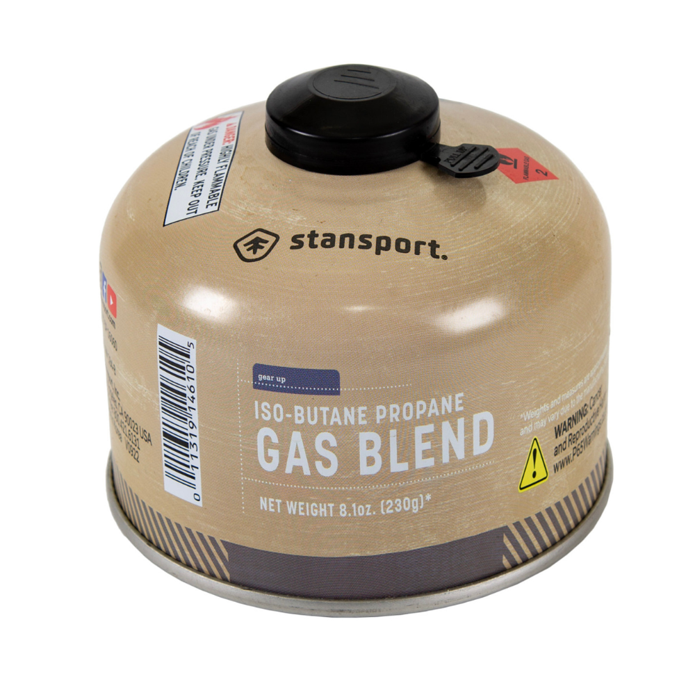 Tanque de gas para acampar