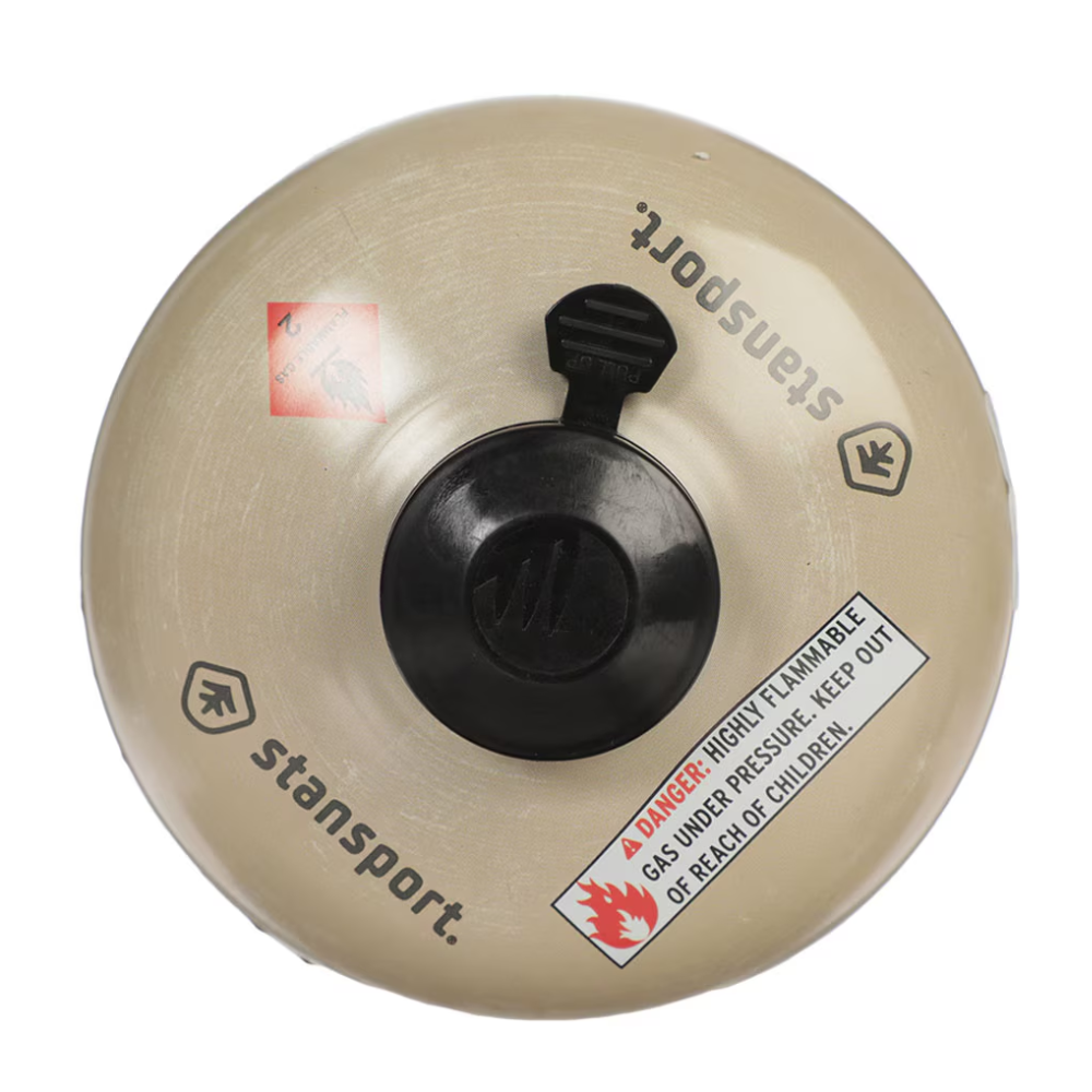 Tanque de gas para acampar