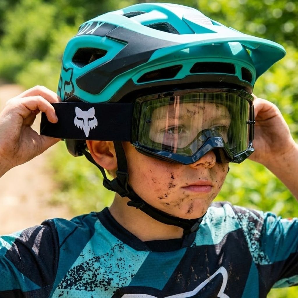 Goggles Main Core Black Niño - Fox