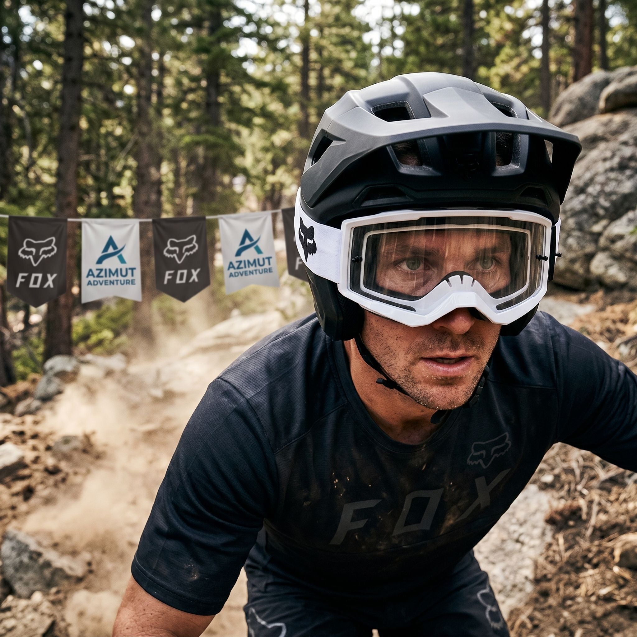 Goggles Fox Blancos