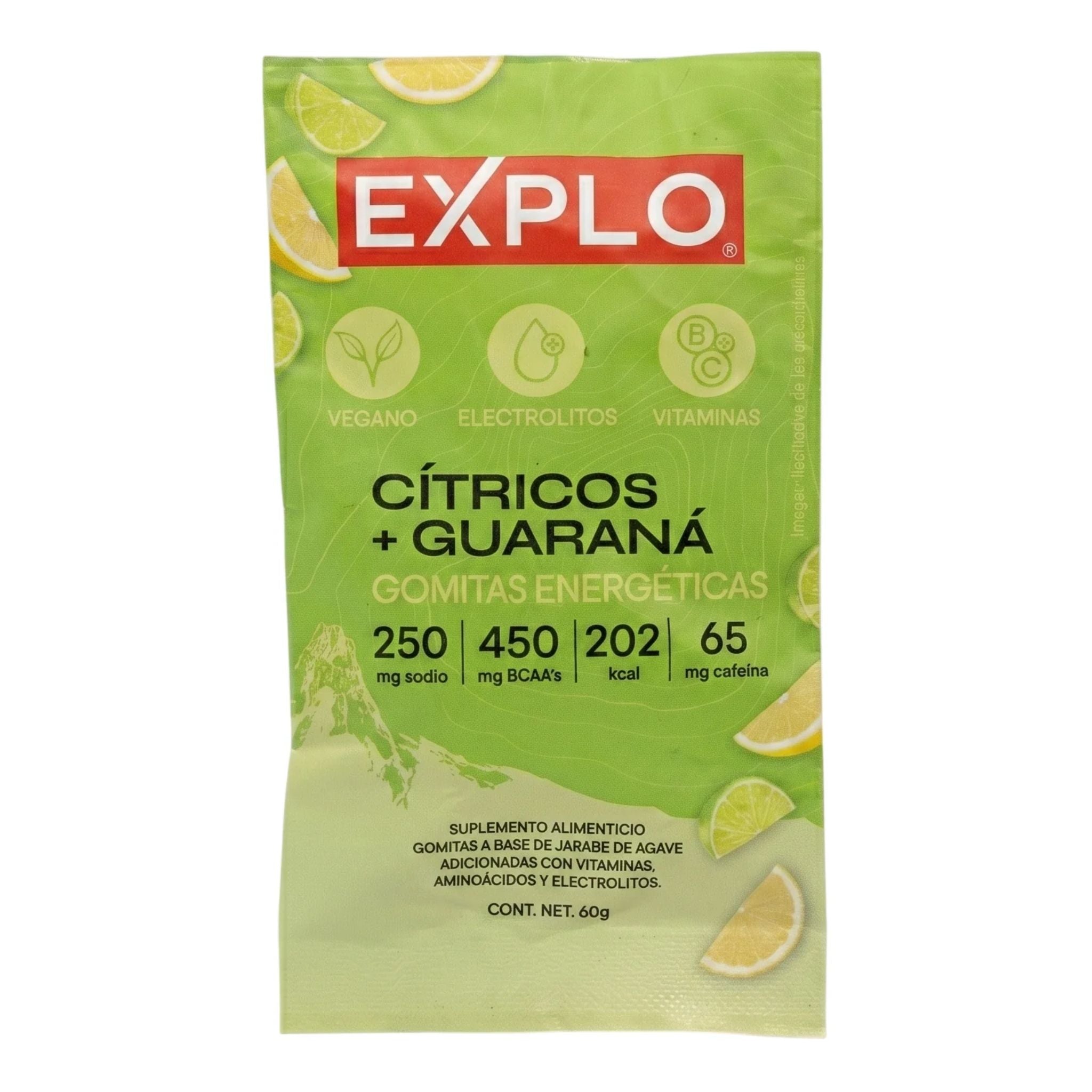 Gomas energeticas Explo Citricos