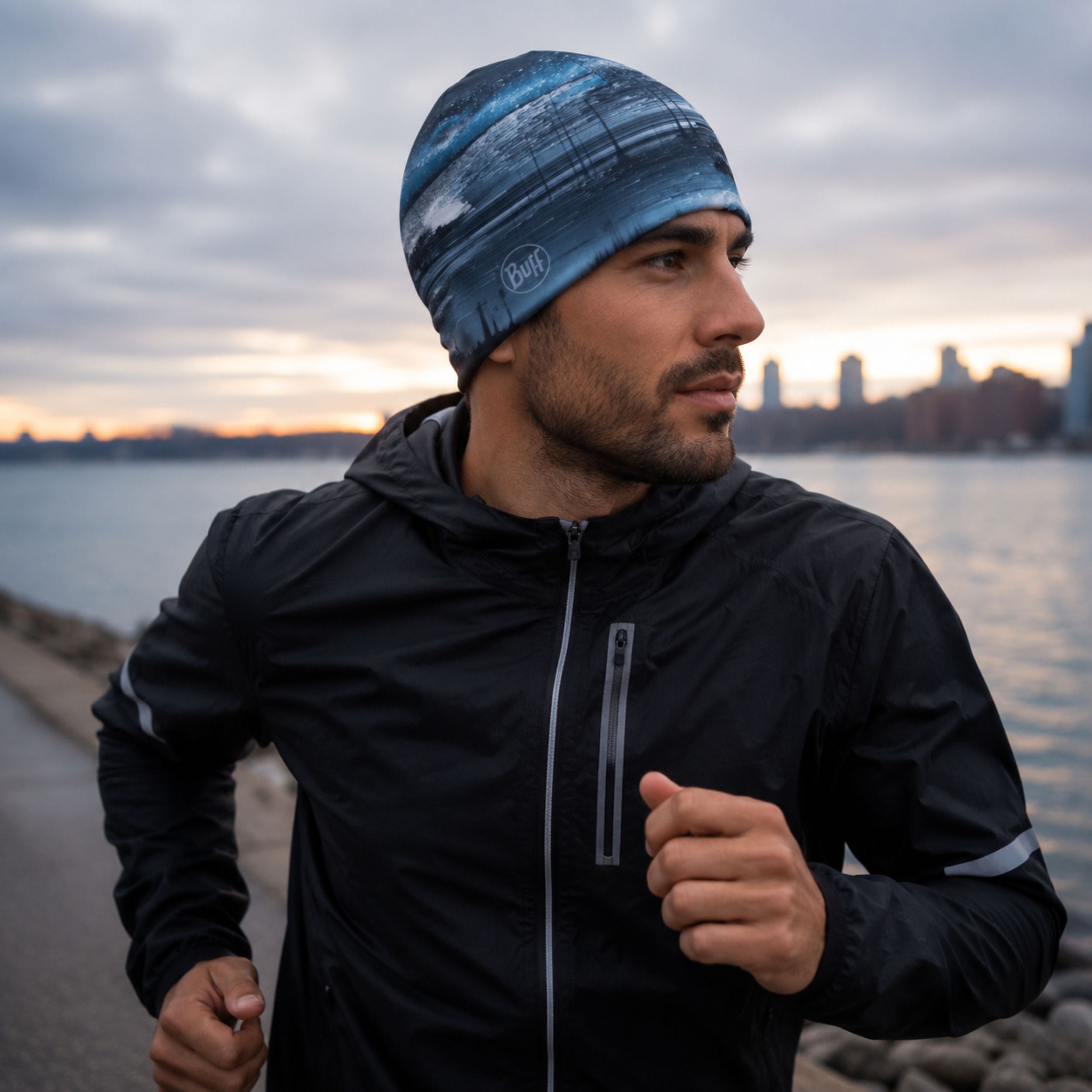 Gorro EcoStretch Oser Blue - BUFF