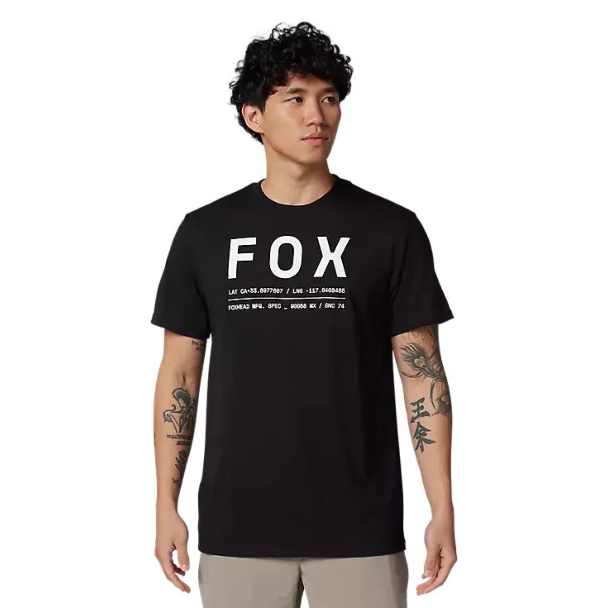 Playera Tech Non Stop Negro - Fox