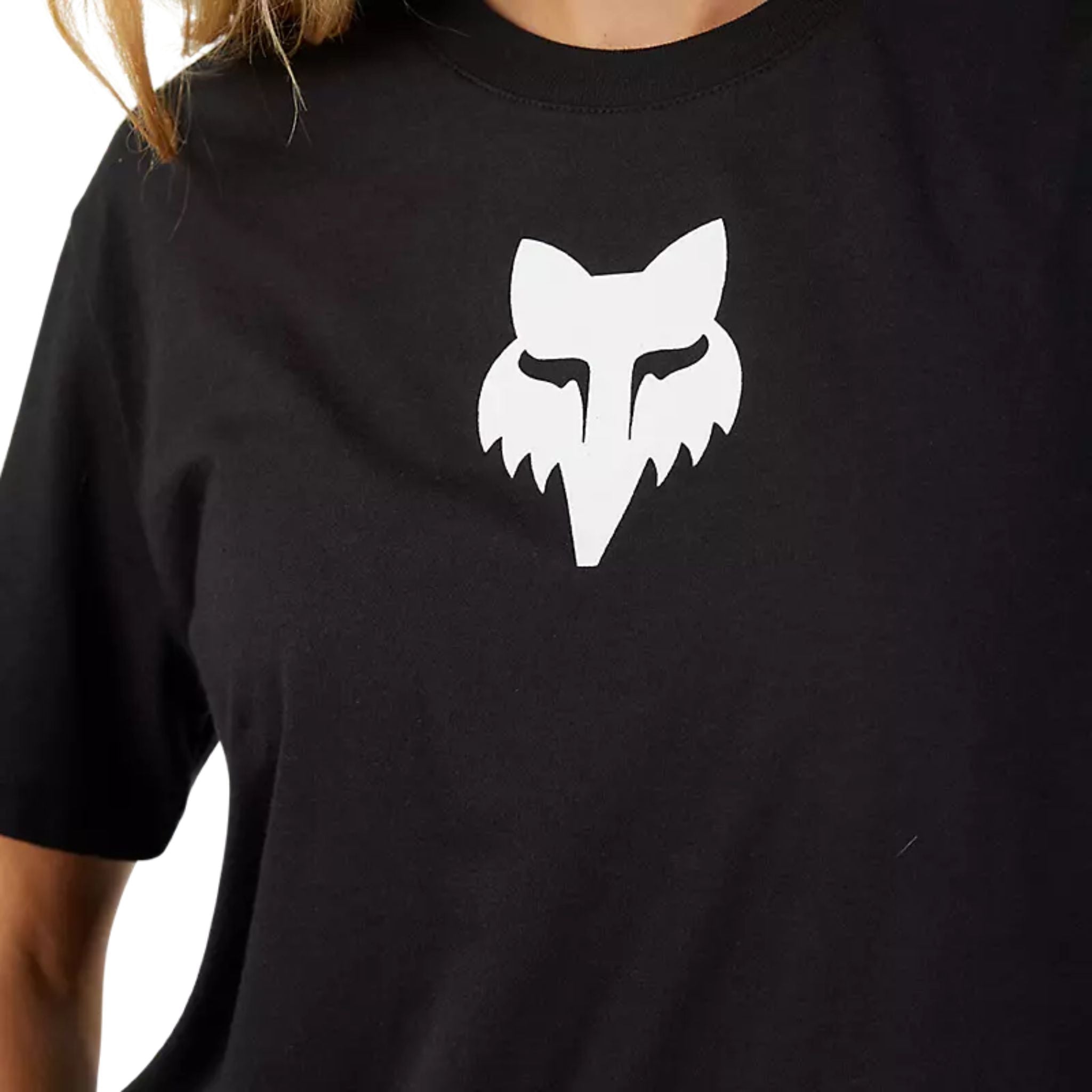 Playera Head Black Mujer - Fox