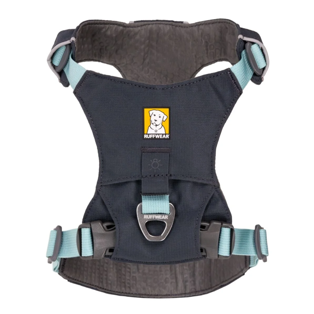 Pechera para perro Ruffwear Hi & Light color gris