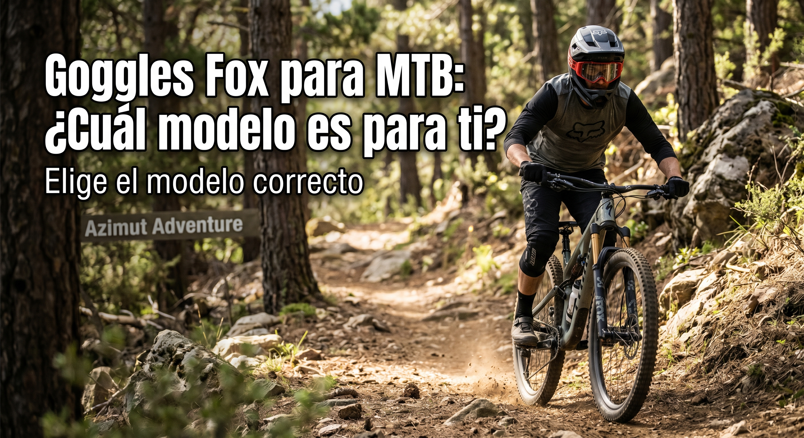 Goggles Fox para MTB: ¿Cuál modelo es para ti?