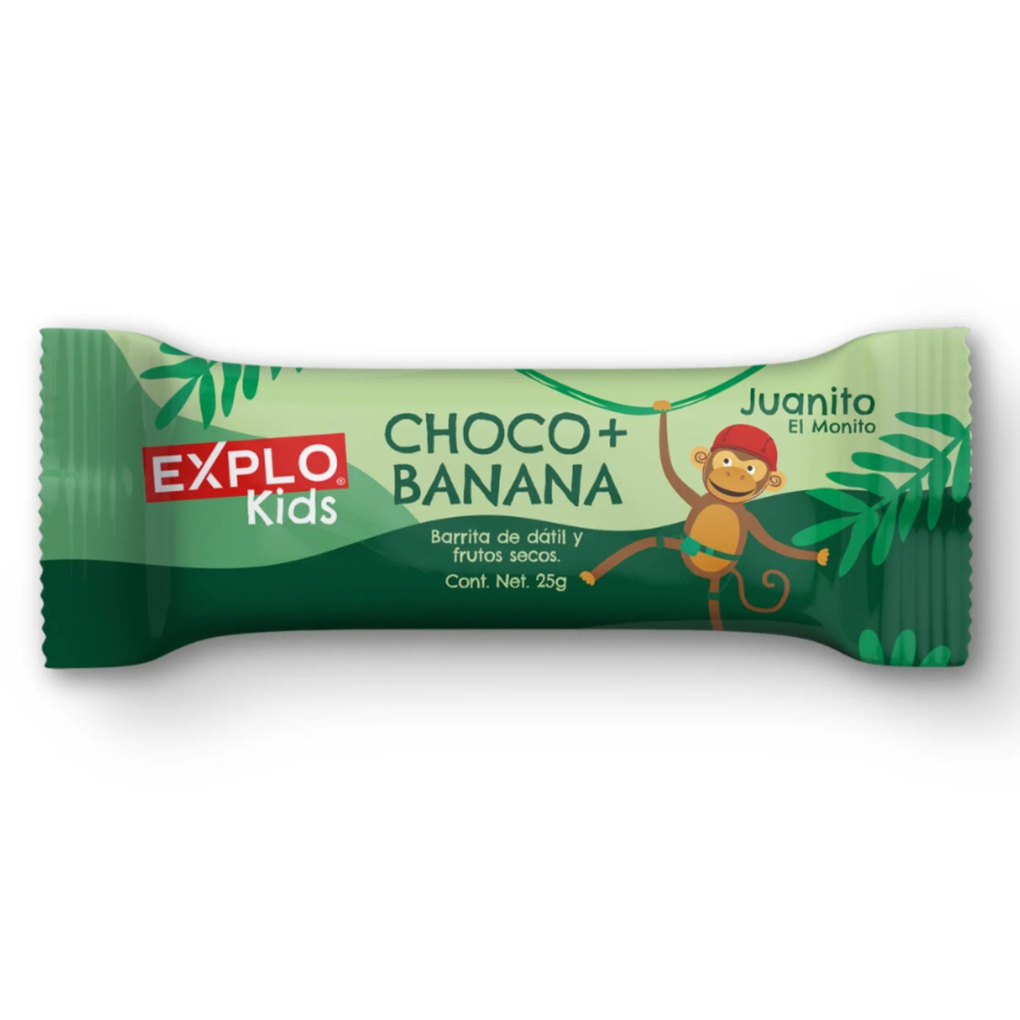 Barrita Kids Choco + Banana 25 gr - EXPLO