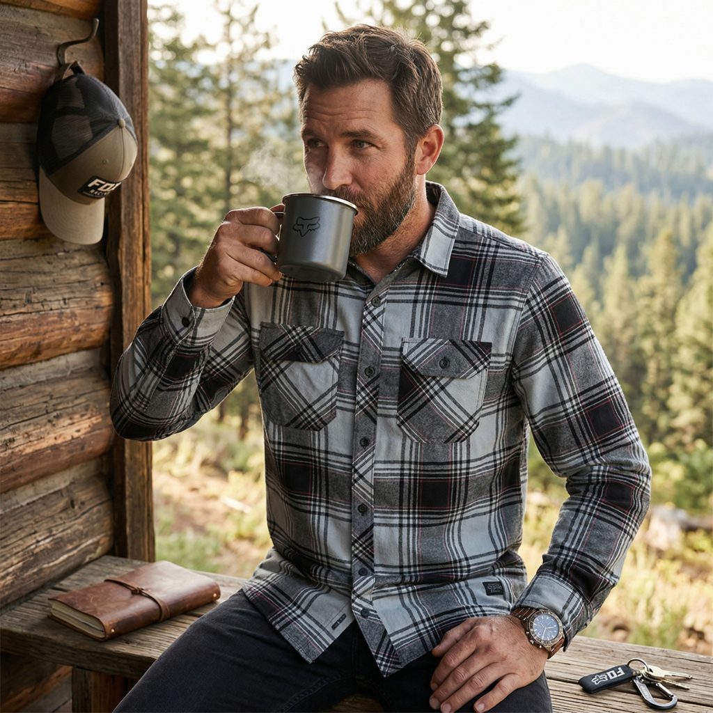 Camisa Fox Para Hombre