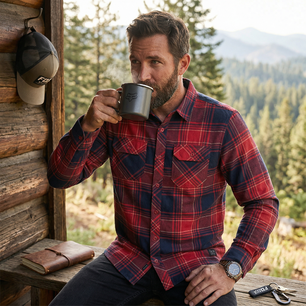 Camisa Fox Para Homvbre