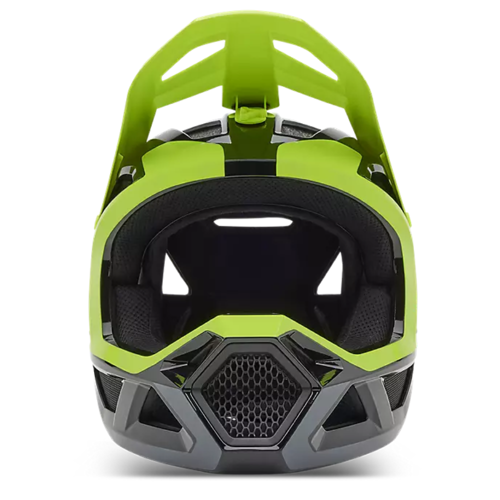 Casco Rampage Negro Amarillo Kids - Fox