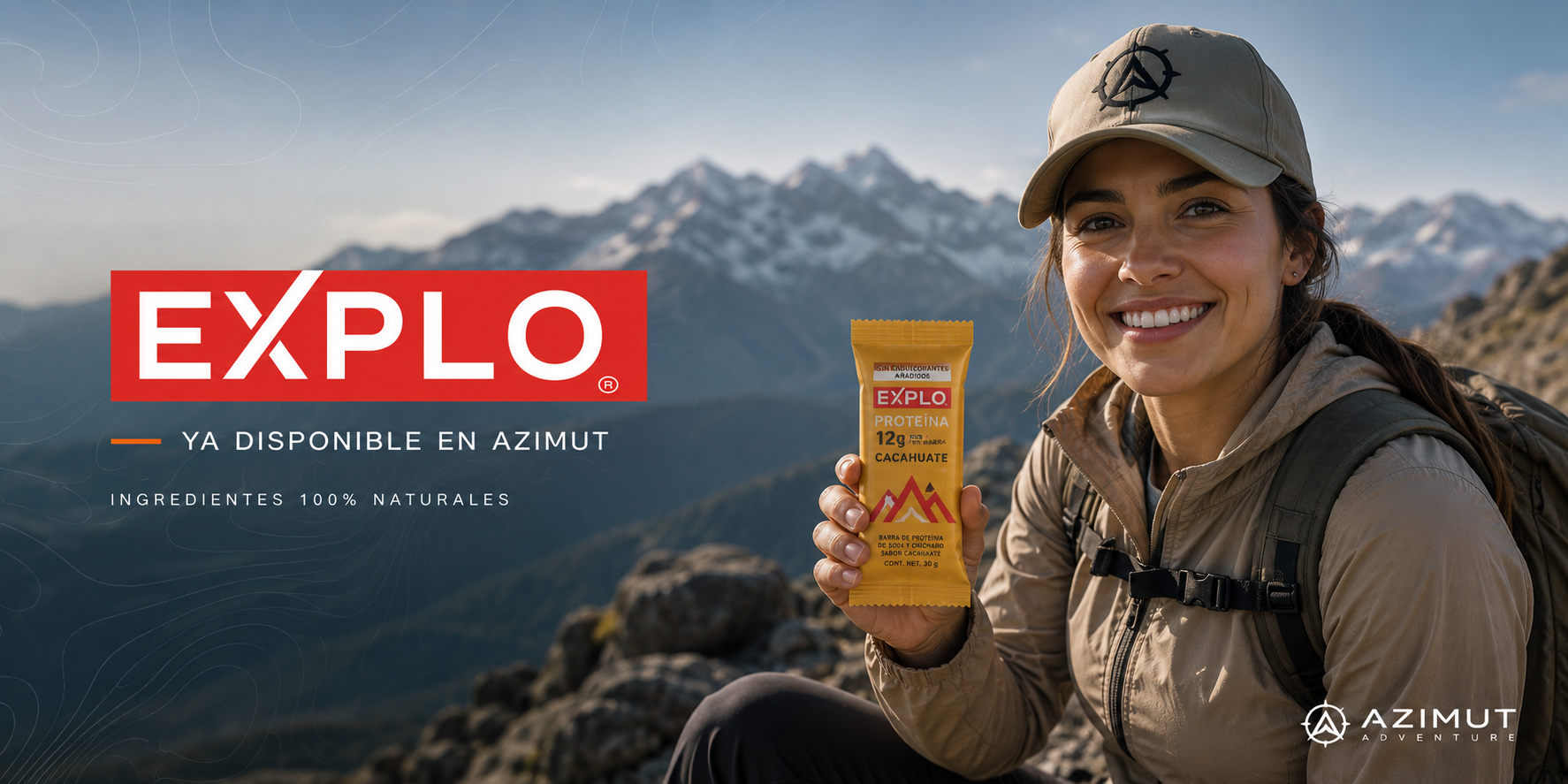 Barras de proteina Explo Alpinismo