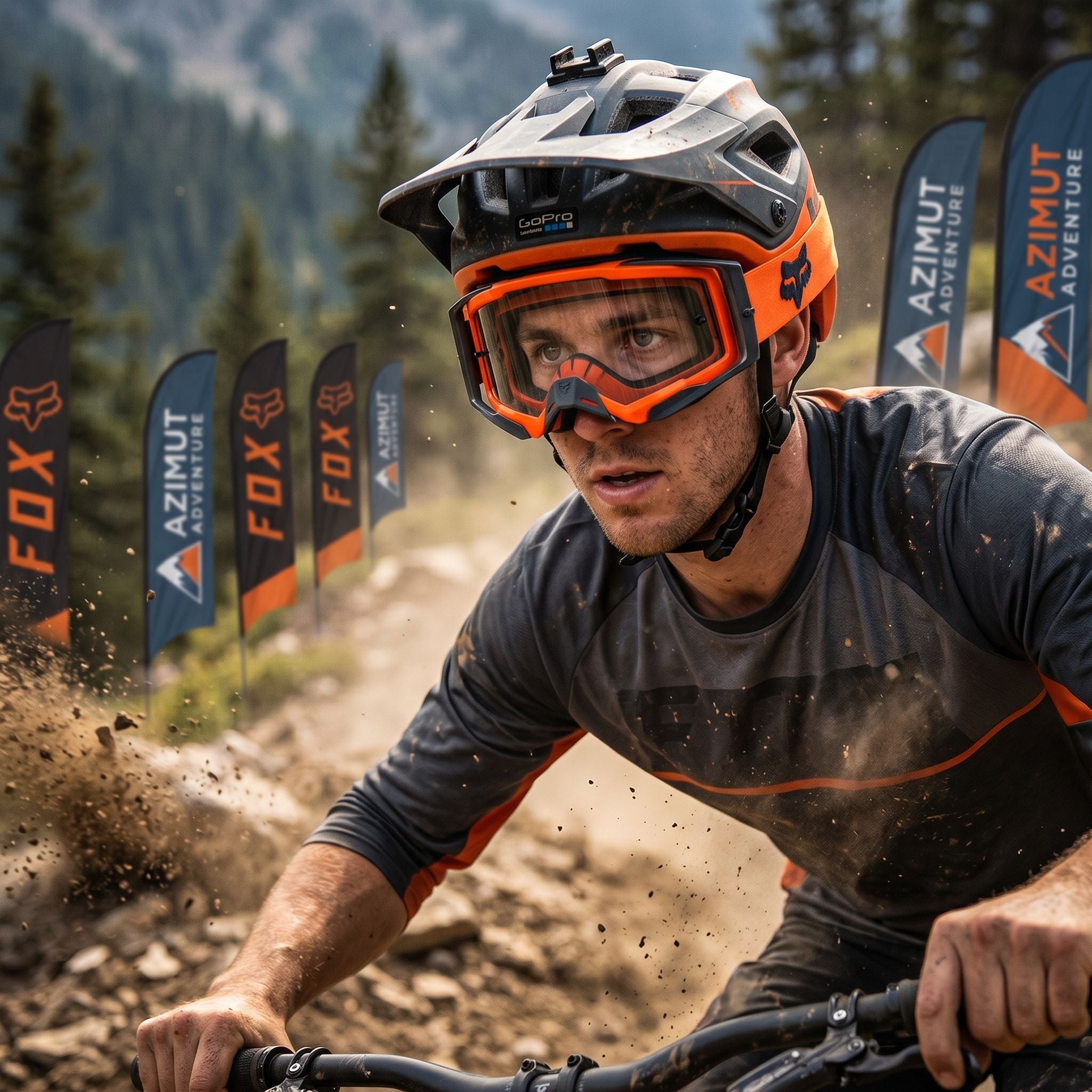 Goggles Fox Naranja