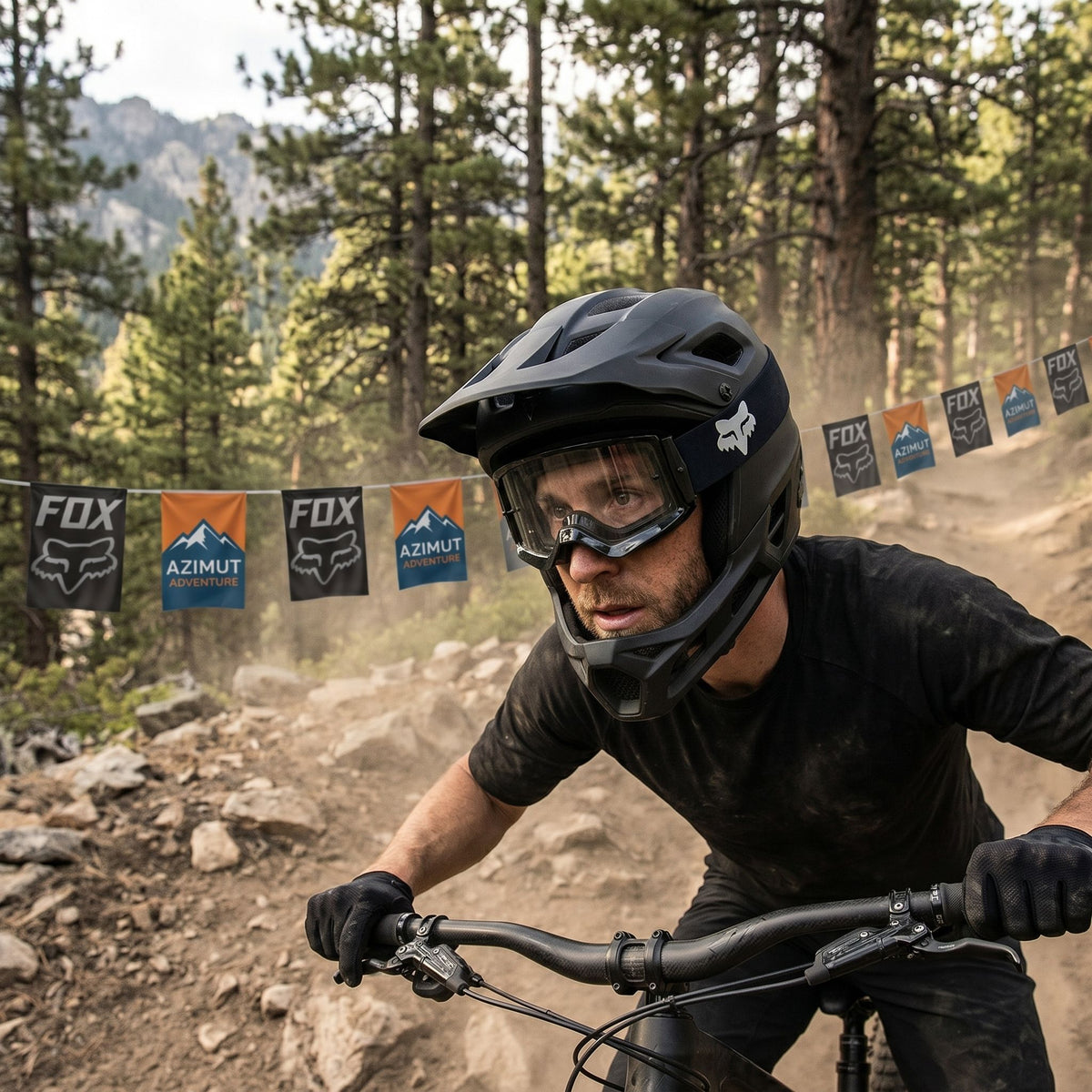 Goggles Main BLK - Fox