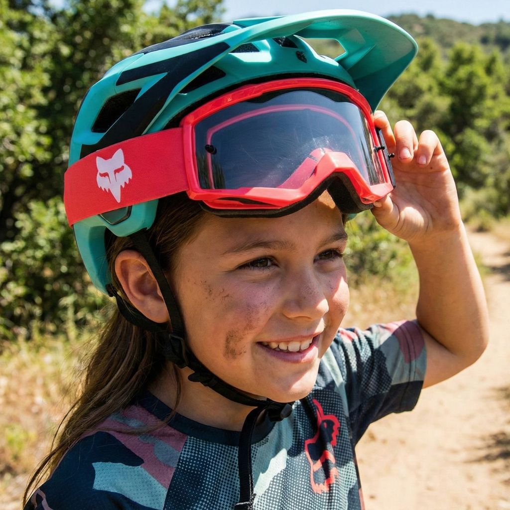 Goggles Fox Rosa Niña