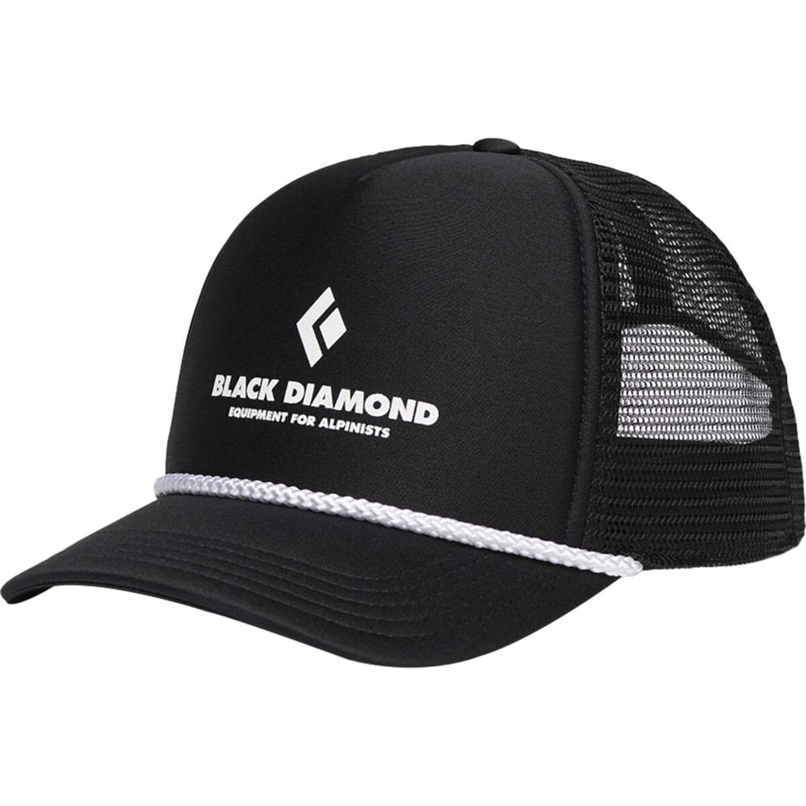 Gorra Trucker Flat Bill BLK - Black Diamond
