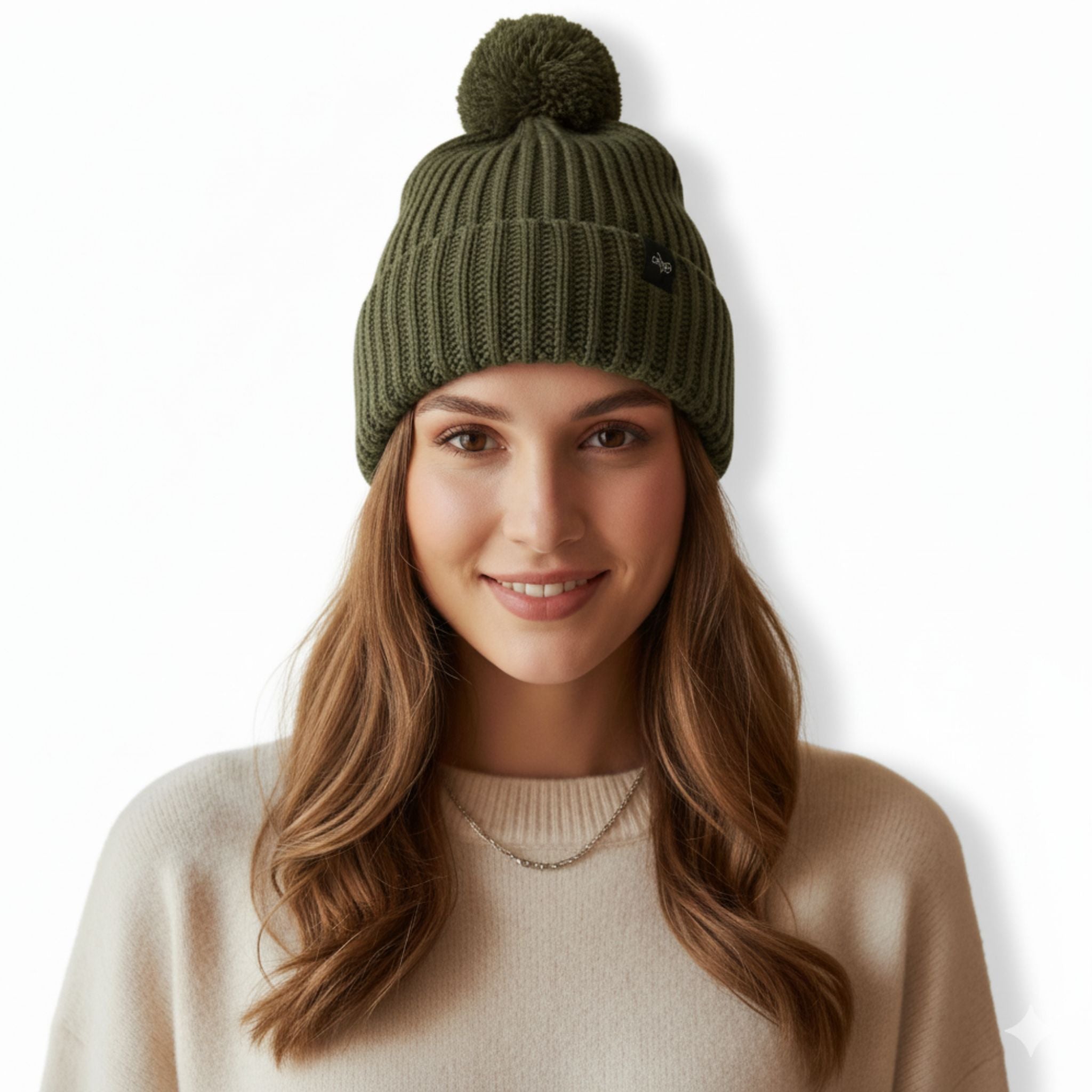 Gorro Indio Verde Olivo - Fox