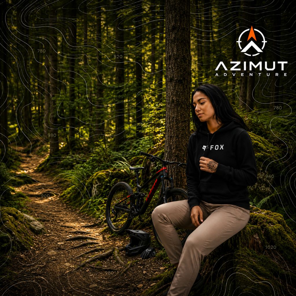 Hoodie Fox Racing Mujer