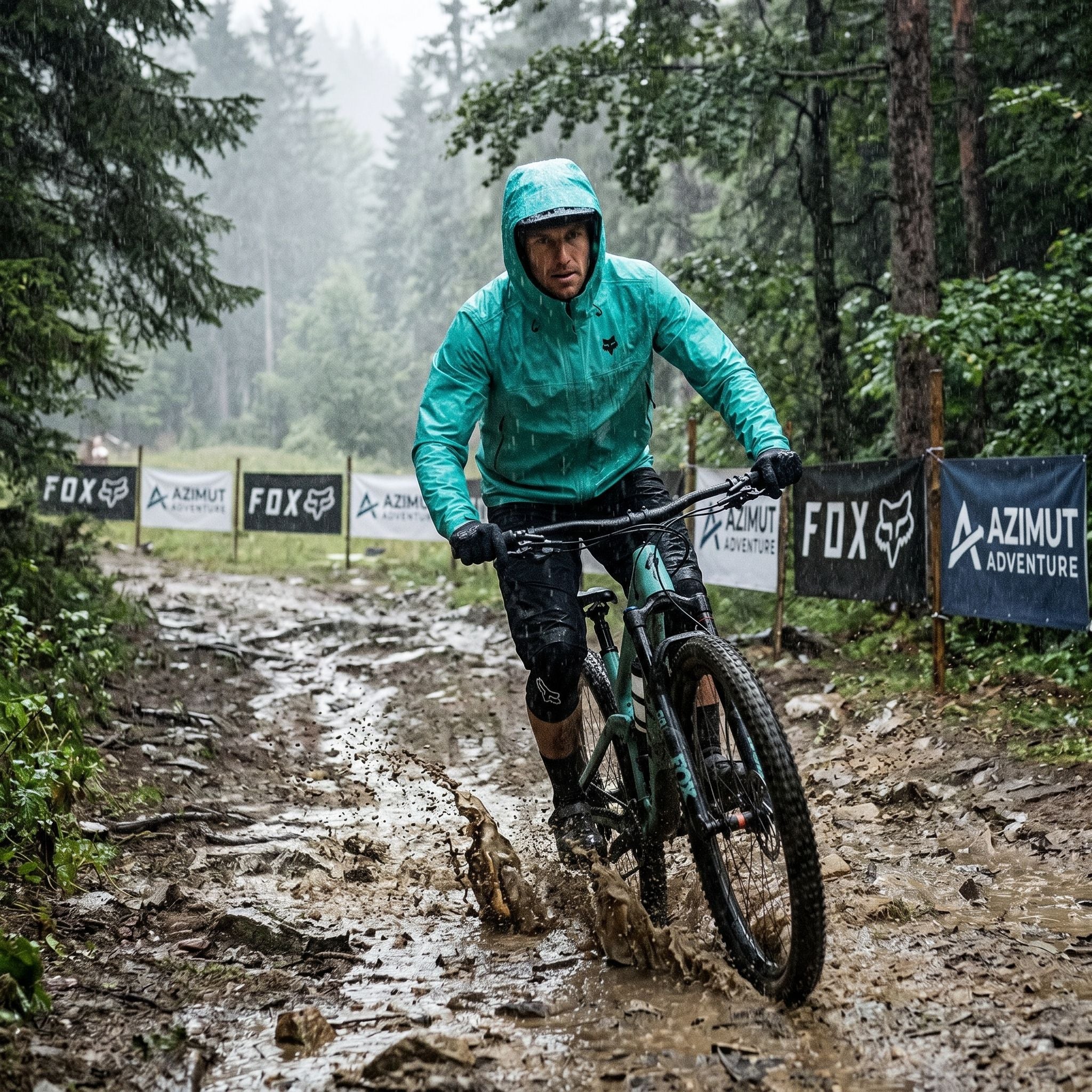 Chamarra Fox Impermeable