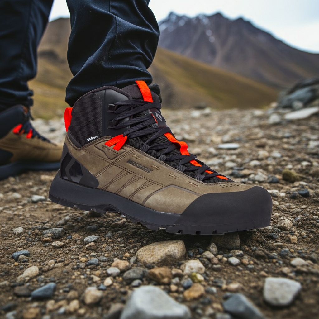 Botas Mission Leather - Black Diamond