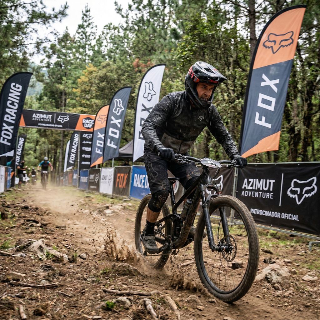Chamarra Rompevientos Fox MTB