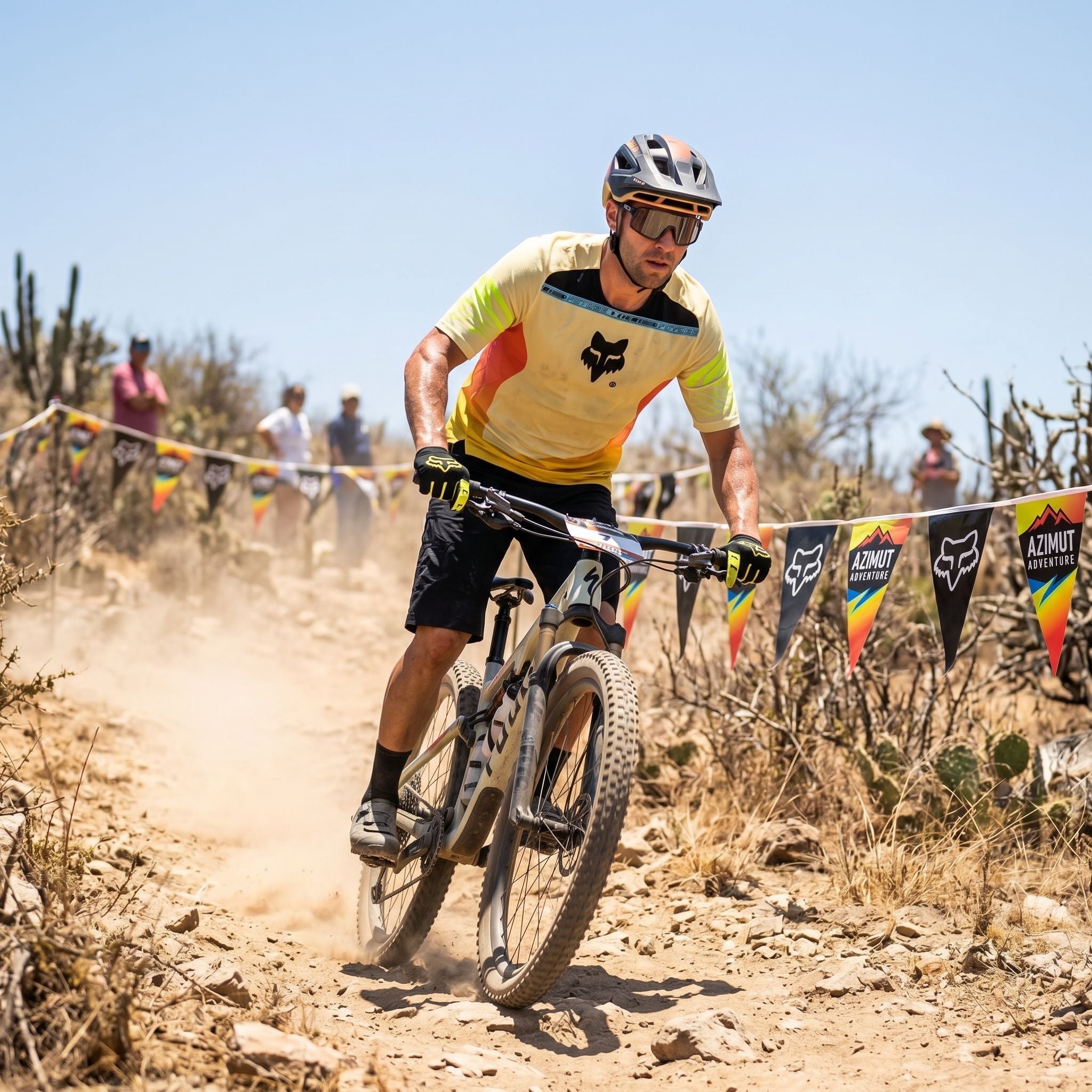 Jersey Fox MTB Manga Corta