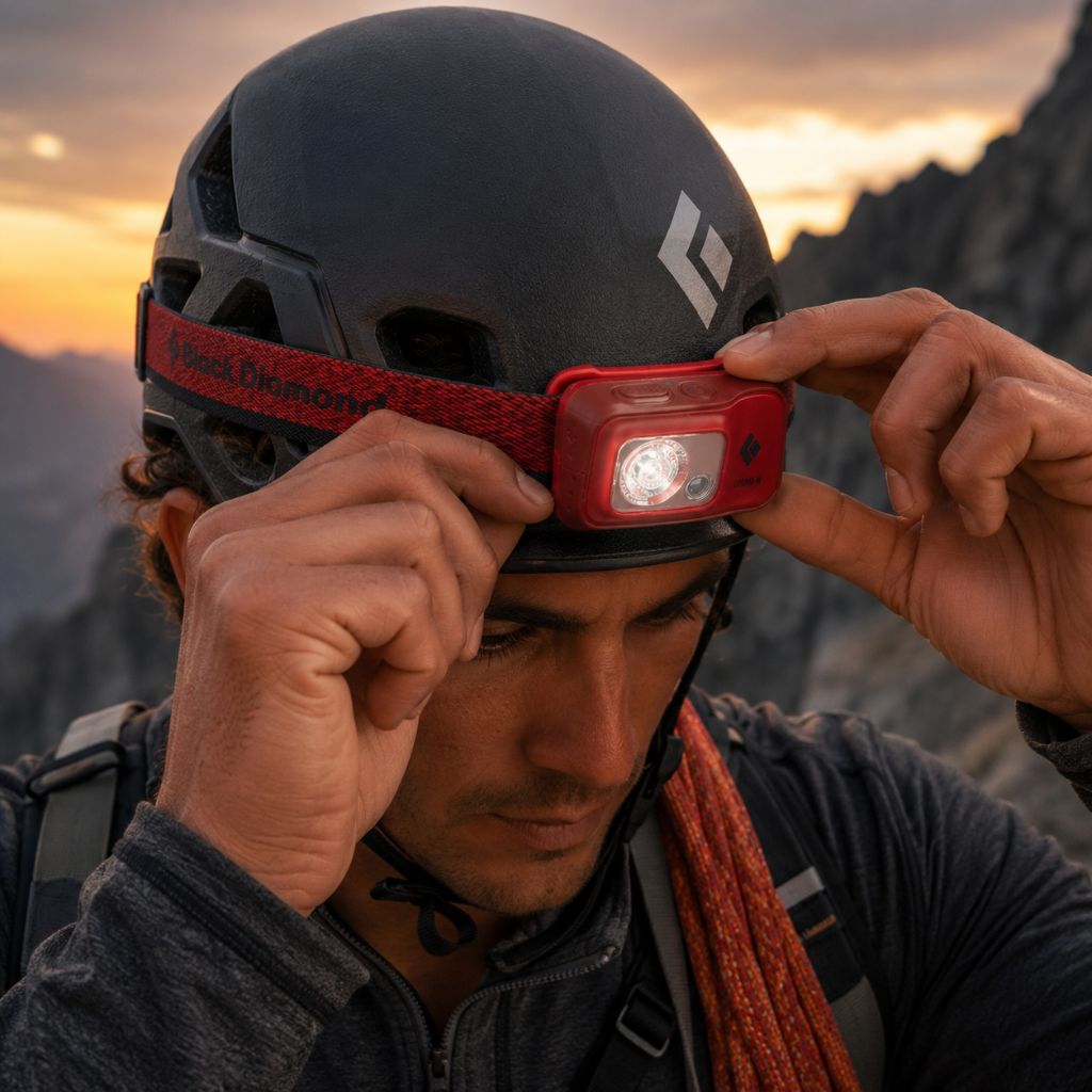 Lampara Black Diamond Escalada