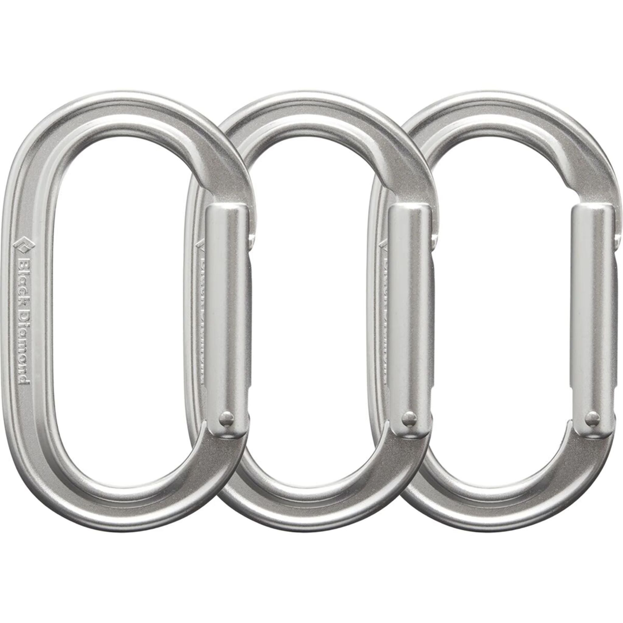 Mosqueton oval black diamond