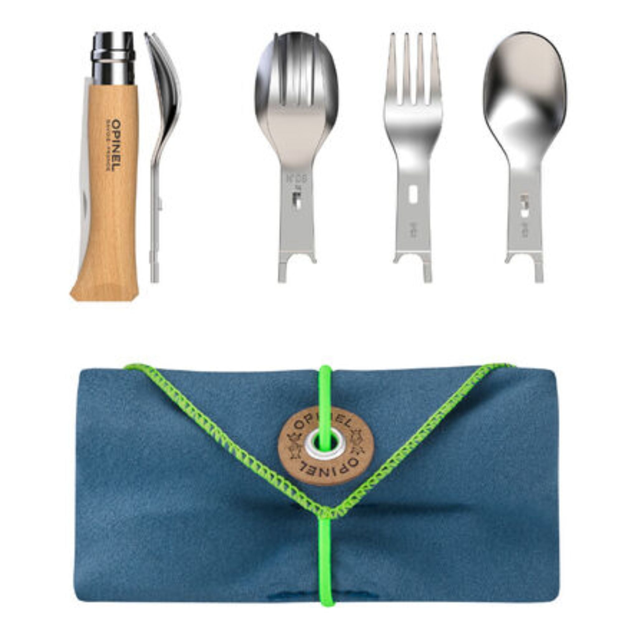 Cubiertos para acampar