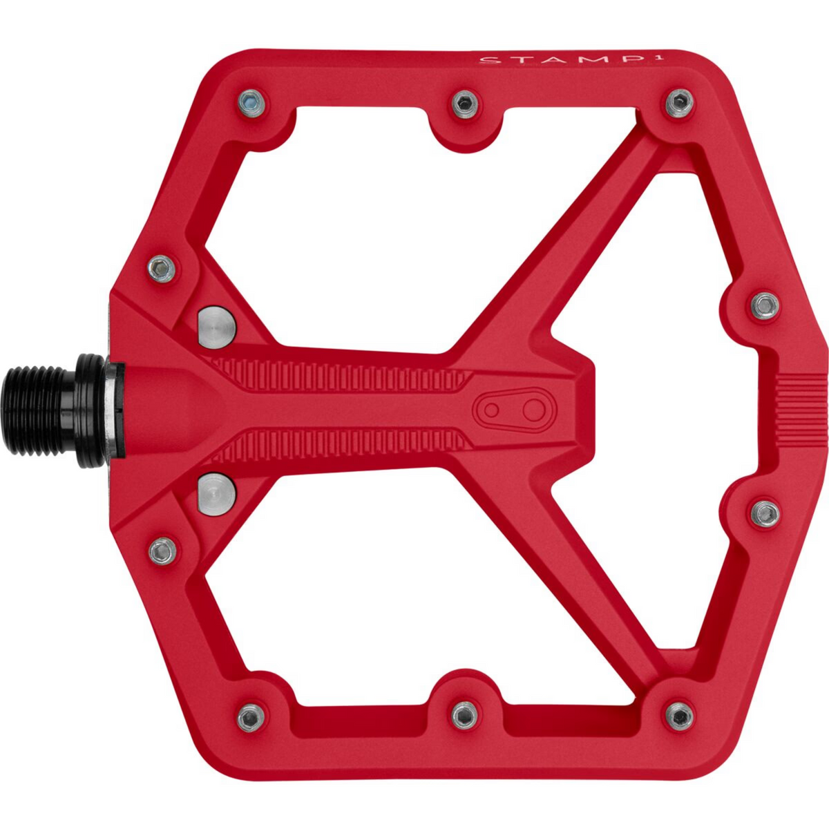 Pedales MTB Rojos Flat