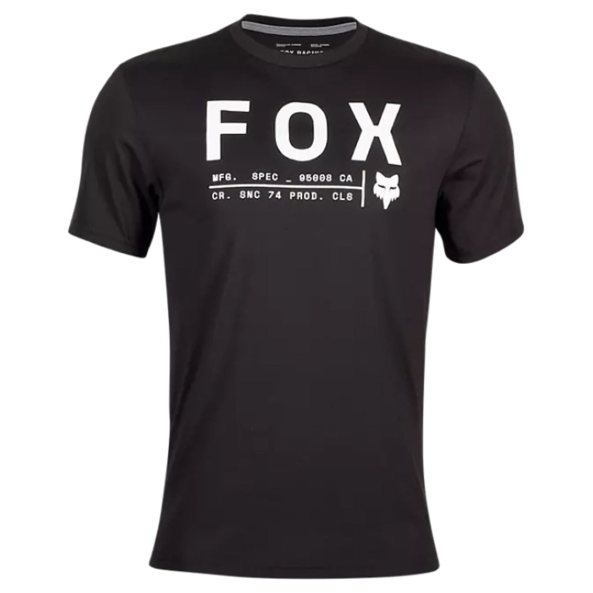 Playera Tech Non Stop Negro - Fox