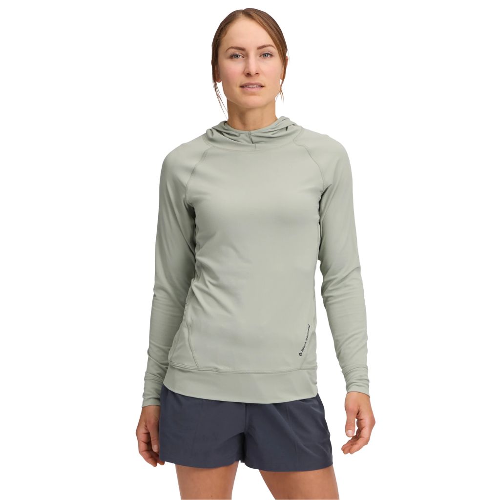 Playera Alpenglow Hoody Agave - Black Diamond