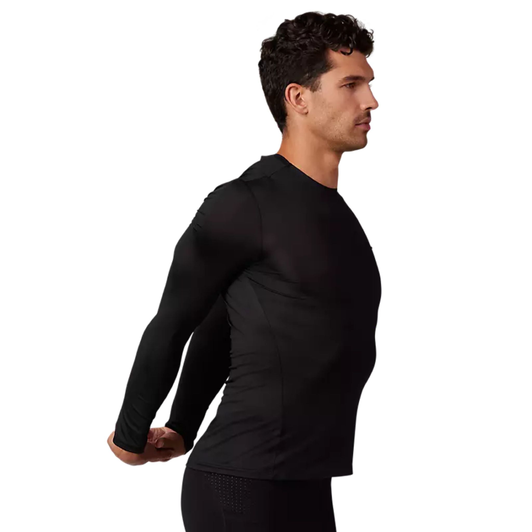 Playera Manga Larga Tecbase - Fox