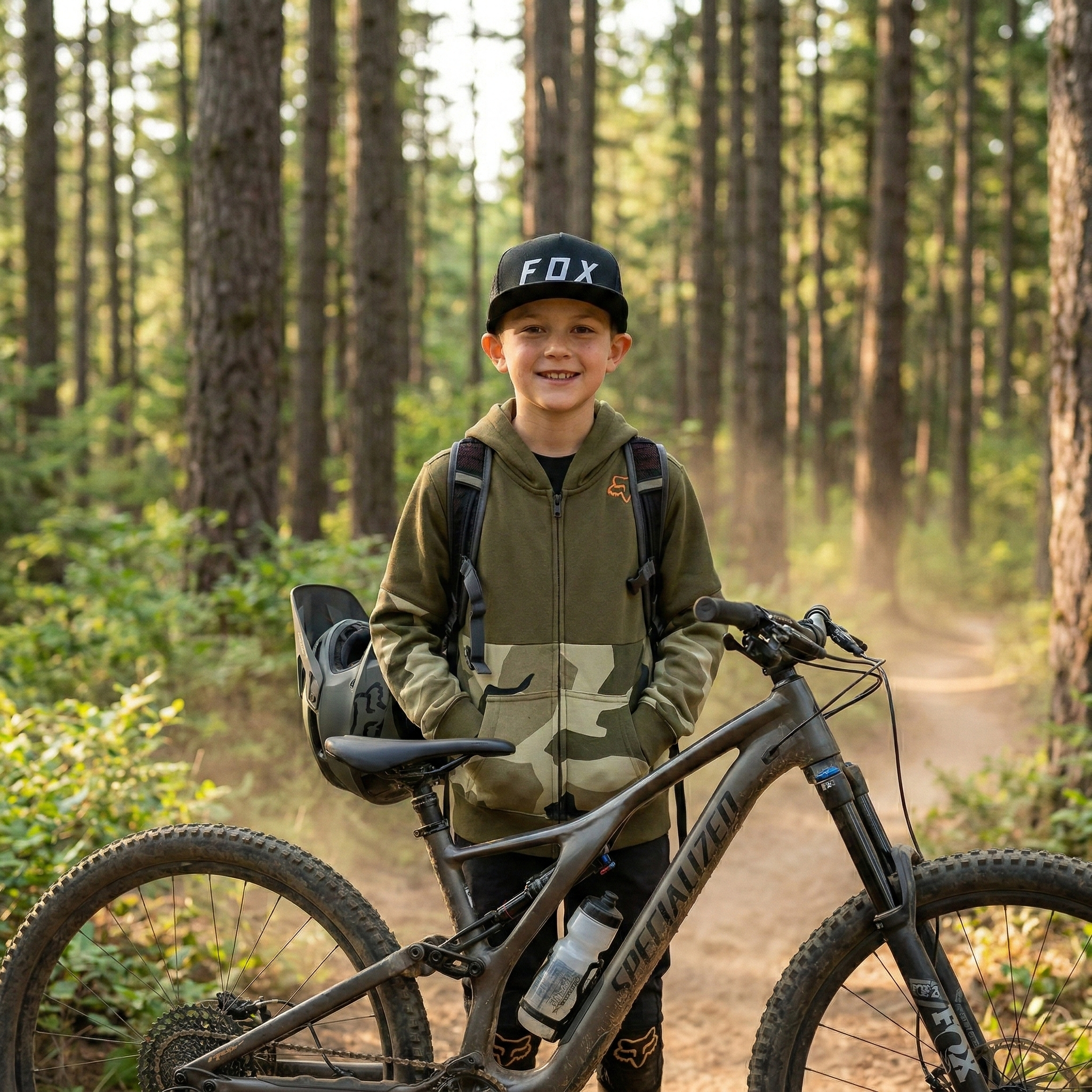 Sudadera Fox Juvenil