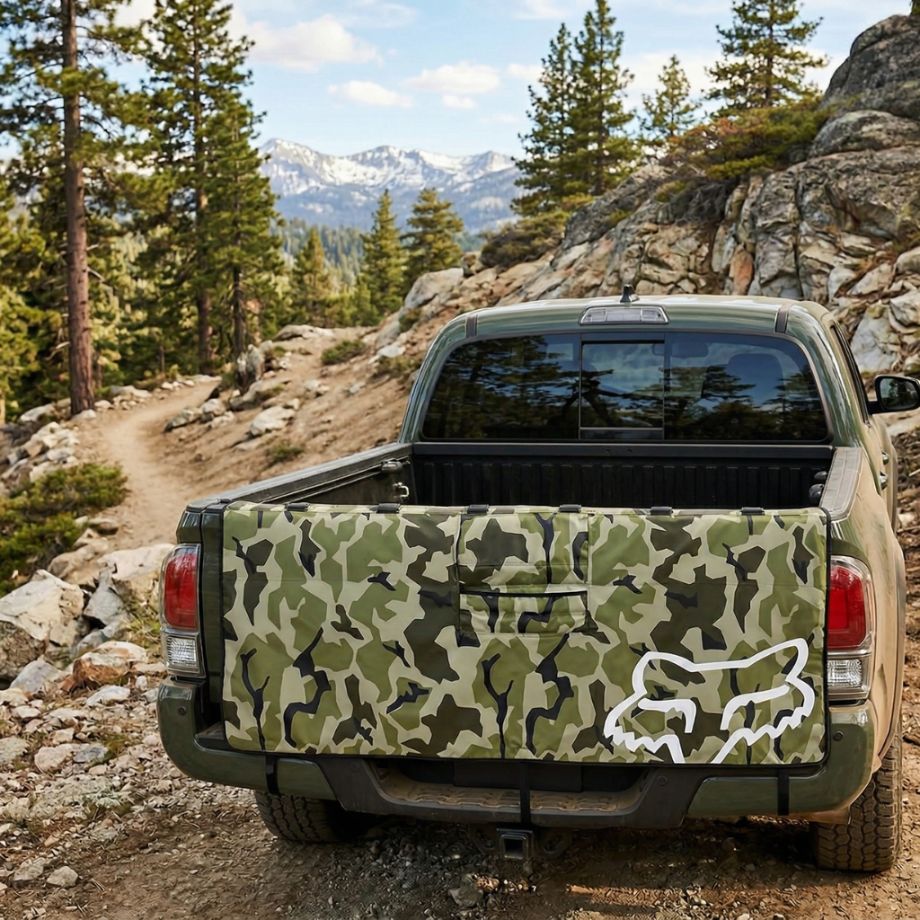 Tailgate Cover Large Camo - Fox