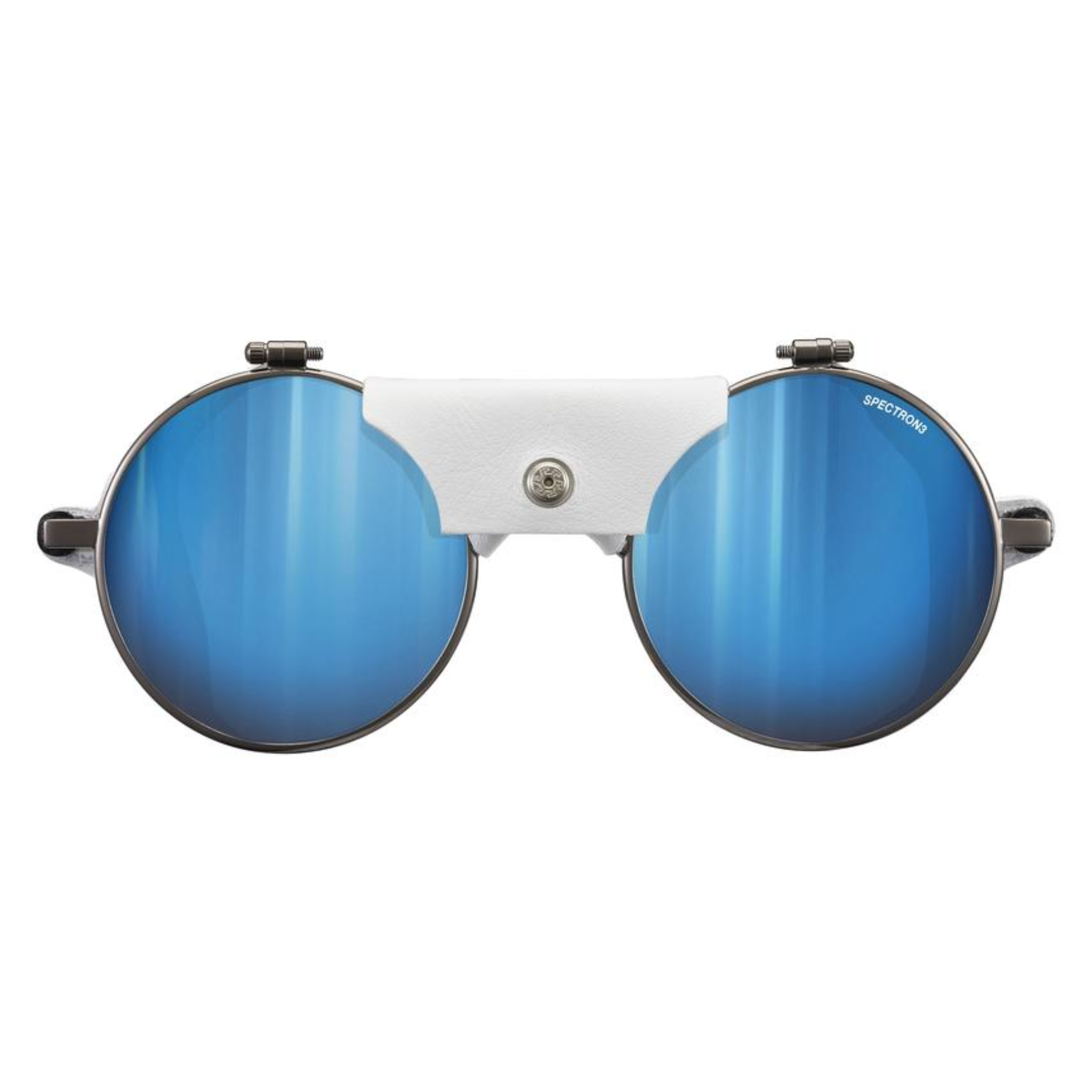 Detalle de los protectores laterales en las Gafas Julbo Vermont Gun