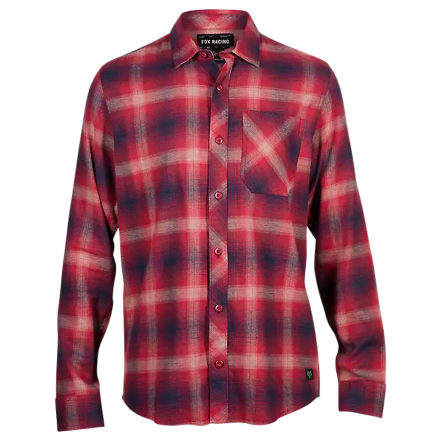 Camisa De Franela Survivalist Red - Fox