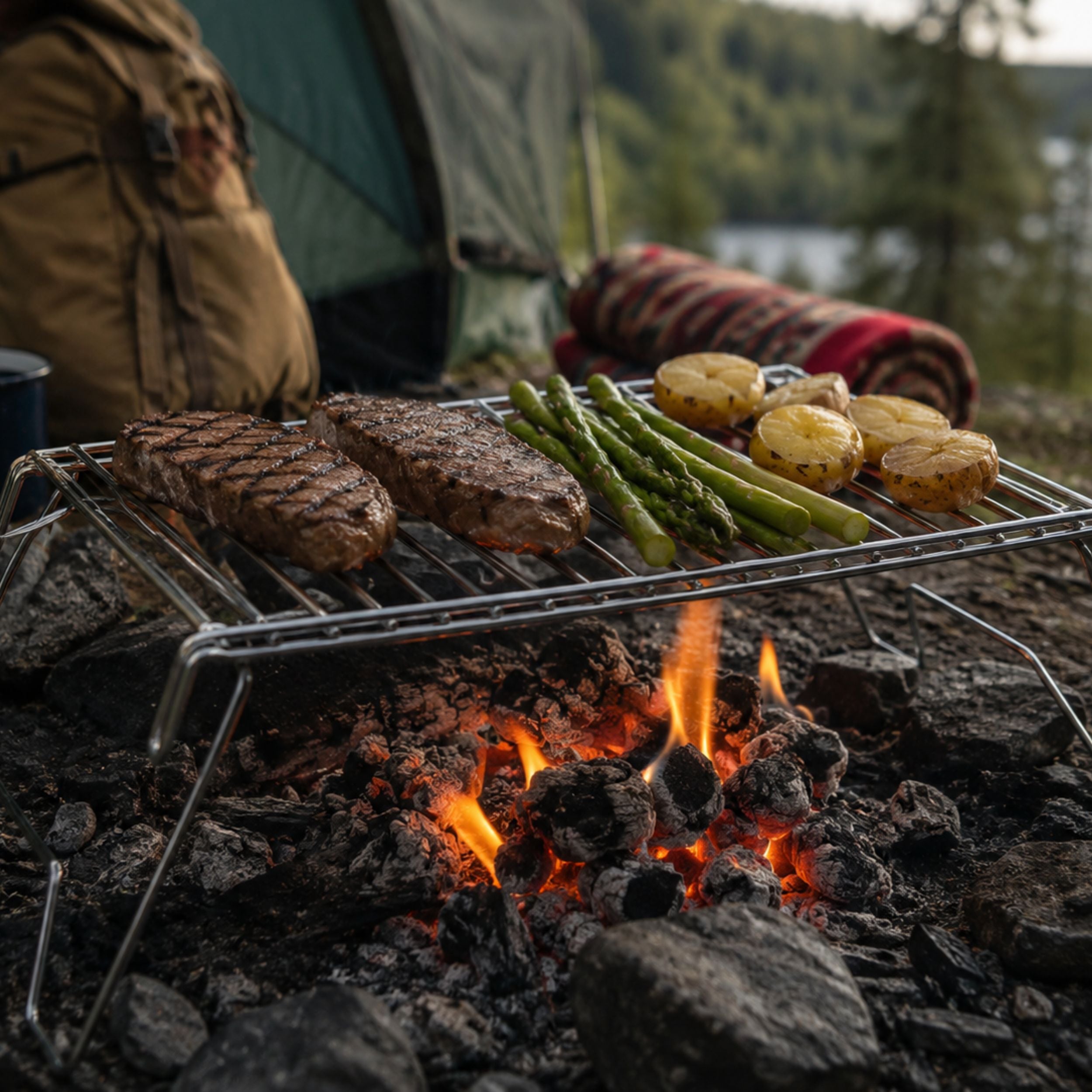 Parrilla campamento 