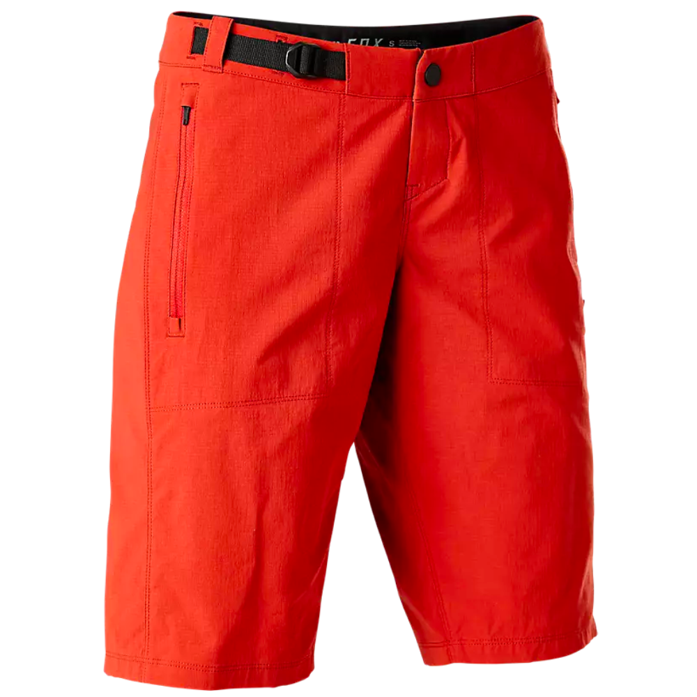 Pantalones Cortos Pantalon Fox Mujer Mtb Short Ranger Rojo Para