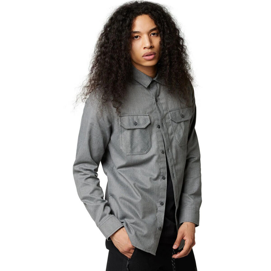 Camisa Assembly Flannel Gris - Fox